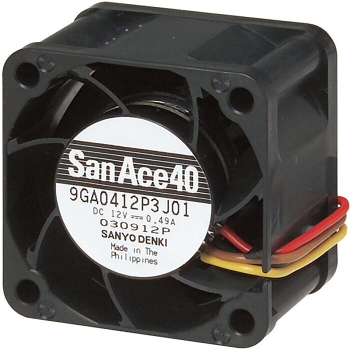 8006403594 9GA0424P3J001, DC Fans DC Axial Fan, 40x40x28mm, 24VDC, High Performance, Low Power, Tachometer, PWM Hirschmann — изображение 4