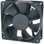 8006811037 OD1238-48HBIP69K, DC Fans DC Fan, 120x120x38mm, 48VDC, 124CFM, 0.1A, 44dBA, 2900RPM, Ball, Wire, IP69K Hirschmann