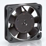 8005851146 412F, Fan Tubeaxial 12VDC Square - 40mm L x 40mm H Sintec 4.7 CFM (0.132m³/min) 2 Wire Leads Hirschmann