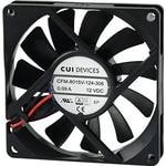 8017158536 CFM-8015V-227-320-20, 24 V, 75 mA, 80 x 80 x 15 mm, DC Fan Axial, Tachometer Signal Hirschmann