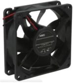 8009095453 08025SA-12N-EA-D0,DC Axial Fan, 12 V, Square, 80 mm, 25 mm, Ball Bearing, 41.3 CFM Hirschmann