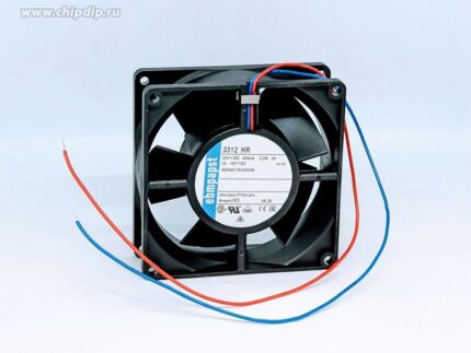 8015456266 Вентилятор Ebmpapst 3312HR DC 12V 430mA 5,2W 92x32 2pin Hirschmann