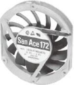 8023527471 Вентилятор Sanyo Denki San Ace 172 109E4724F402 DC 24V 0.79A 172x150x25 3pin Hirschmann — изображение 3