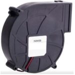 8005882515 14539GA-12N-AA-00, Fan Blower 12VDC Square/Rounded - 145mm L x 145mm H Ball 51.2 CFM (1.43m³/min) 2 Wire Leads Hirschmann — изображение 2