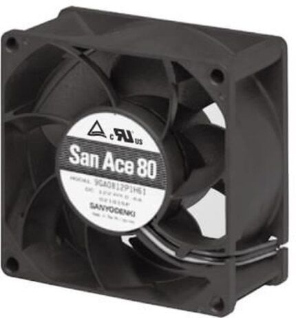 8049621363 Вентилятор Sanyo Denki San Ace 80 9GA0848P2S001 24V DC 0.22A 80X32 4pin () Hirschmann