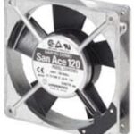 8004744726 109S488-30, AC Fans Axial Fan, 120x120x25mm, 200VAC, Sensor Voltage 9.6VDC-14.4VDC for 12VDC, Alarm Hirschmann