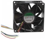 8006101082 PF92381BX-000U-S99, FAN AXIAL 92X38MM 12VDC WIRE Hirschmann — изображение 2