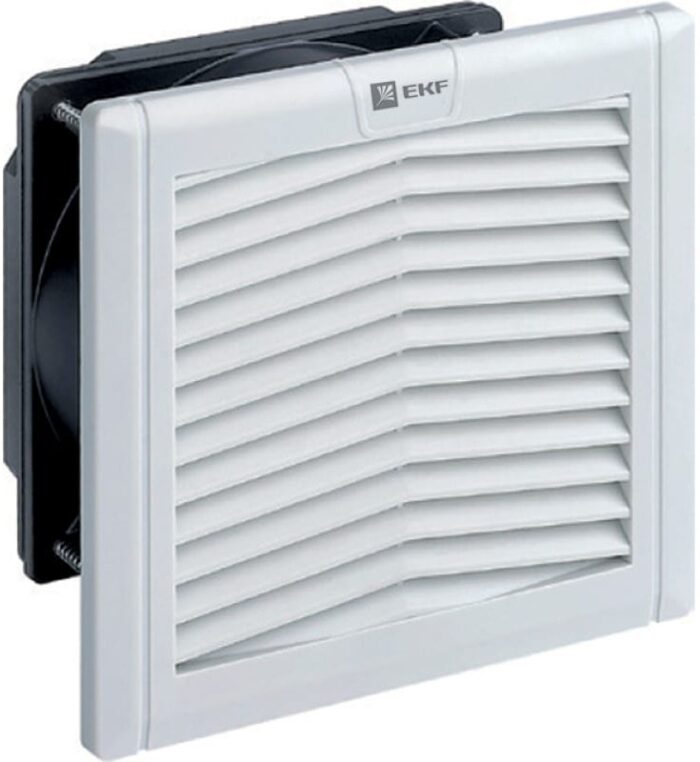 8055701178 FAN102F, Вентилятор с фильтром 102 м³/ч 176x176 мм 220В IP54 EKF PROxima Hirschmann — изображение 7