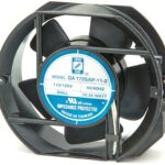8005992663 OA172SAP-11-1TB, Fan Tubeaxial 115VAC Rectangular/Rounded - 172mm L x 150mm H Ball 235.0 CFM (6.58m³/min) 2 Terminals Hirschmann