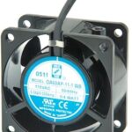 8004628152 OA60AP-11-1WB, AC Fans Axial Fan, 60x60x30mm, 115VAC, 11CFM, 4W, 28dBA, 3100RPM, Ball, Lead Wires Hirschmann