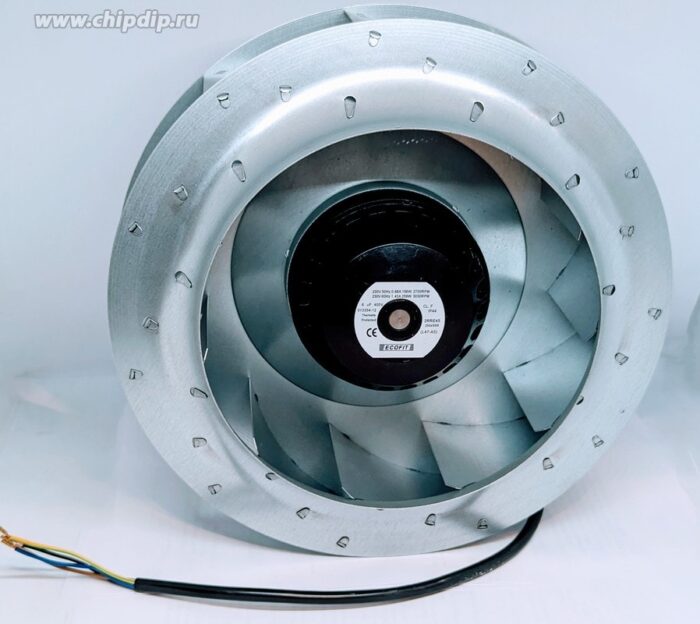 8008975020 Вентилятор ECOFIT 2RRE45 250x50R 230V 50/60z 0.68/1.02A 156/230W 4pin Hirschmann — изображение 2