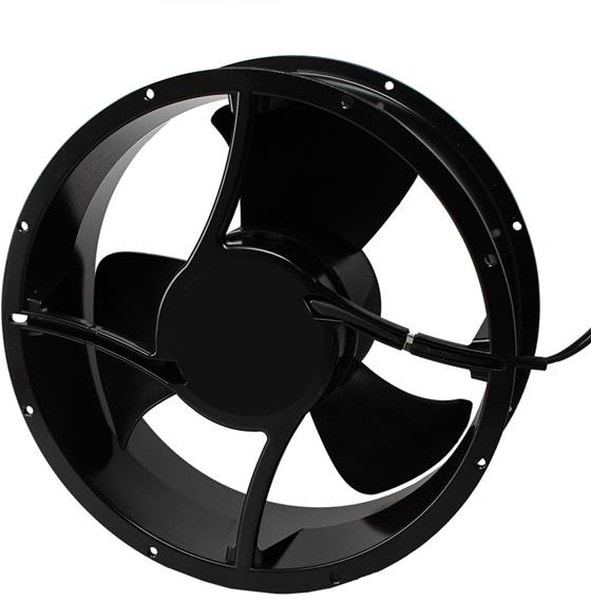 doc028037992 8033885351 OA254EC-22-1WBXCIP68A, Fan Tubeaxial 230VAC Round - 254mm Dia Ball 830.0 CFM (23.24m³/min) 2 Wire Leads Hirschmann — изображение 1
