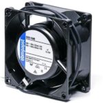 8006172866 8526VWR-686, Fan Tubeaxial 24VAC Square - 80mm L x 80mm H Ball 27.7 CFM (0.776m³/min) 2 Wire Leads Hirschmann — изображение 3