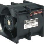 8007277428 9CRA0848P8G001, DC Fans Axial Fan, 80x80x80mm, 48VDC, 4.62"H2O, Counter Rotating, Low Power, Tach/PWM Hirschmann