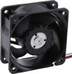 8010887585 622/2N-RS0, 620 Series Axial Fan, 12 V dc, DC Operation, 40m³/h, 2.1W, 1.05A Max, 60 x 60 x 25mm Hirschmann — изображение 2