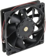 8000136190 9GV1212G4021, San Ace 9GV Series Axial Fan, 12 V dc, DC Operation, 289.8m³/h, 20.16W, 1.68A Max, 120 x 120 x 25mm Hirschmann — изображение 3