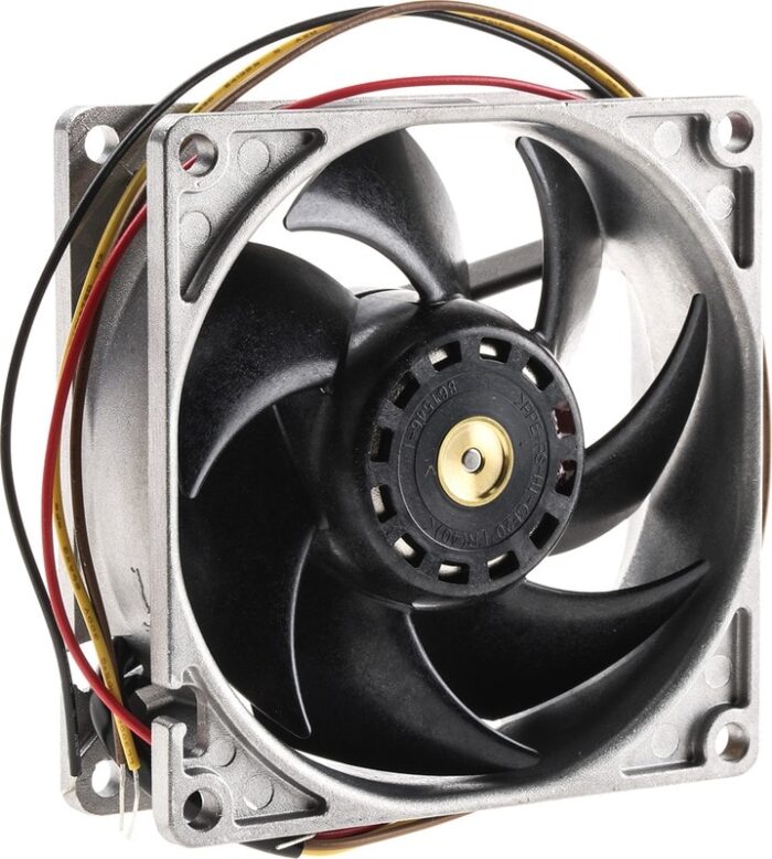 8002721508 9LG0824P4G001, San Ace 9LG Series Axial Fan, 24 V dc, DC Operation, 92m³/h, 3.36W, 140mA Max, 80 x 80 x 25mm Hirschmann — изображение 2