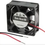 8006210040 9S0612H402, DC Fans DC Axial Fan, 60x60x25mm, 12VDC, Silent Series Hirschmann