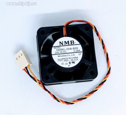 8012893296 Вентилятор NMB-MAT 1606KL-05W-B59 40x15мм 24V 1.5W 0.08A Hirschmann