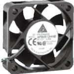 8005937856 AFB0512HHB-F00, Fan Tubeaxial 12VDC Square - 50mm L x 50mm H Ball 16.2 CFM (0.454m³/min) 3 Wire Leads Hirschmann