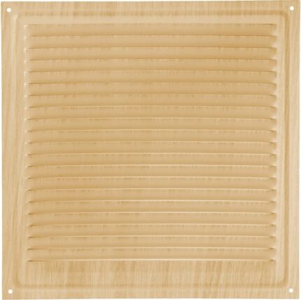 8020119269 Решётка вентиляционная 150x150 декор под дерево "белёный дуб" 88126 Hirschmann