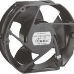 8004747142 EFB1524VHG-EP, DC Fans Fan, 172x150x51mm, 24VDC, 302CFM, Ball, 4Leads, Tach/PWM, IP56/GR-487 Salt Fog Hirschmann