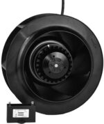8005183935 OAB250-22-1, Blowers & Centrifugal Fans Impeller, 251.5x98.1mm Round, 230VAC, 850CFM, 240W, 76dBA, Ball, Lead, IP55 Hirschmann