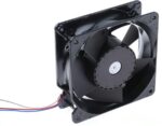 8006138859 4112N/2H4, Fan Tubeaxial 12VDC Square - 119mm L x 119mm H Ball 209.0 CFM (5.85m³/min) 3 Wire Leads Hirschmann — изображение 4