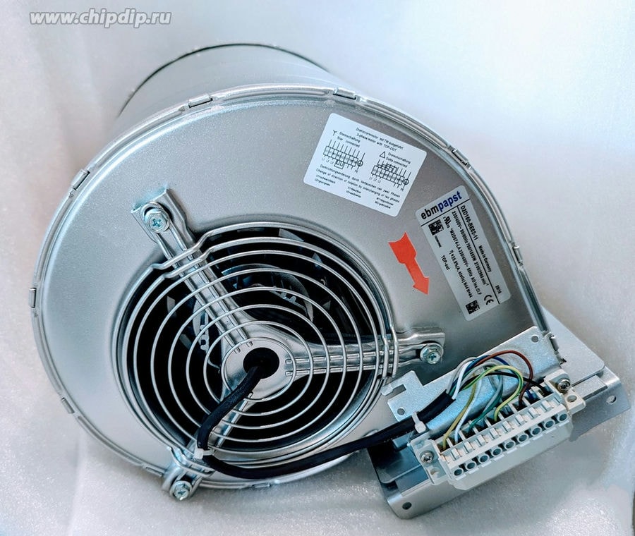 doc028461072 8035597330 Вентилятор Ebmpapst D2D160-BE02-11 230/400V 700/1055W 2700/2960min-1 (двигатель M2D074-LA) () Hirschmann — изображение 1