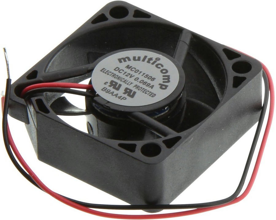 doc028519706 8002418380 MC011506, DC Axial Fan, 12 V, Square, 30 mm, 10 mm, Vapo Bearing, 5.5 CFM Hirschmann — изображение 1
