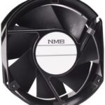 8009014052 15050VE-48R-GT-00, DC Fans Tubeaxial Fan, 172x150x50mm, 48VDC, Stainless Steel Ball, 3 Wire, IP68/IP69K Hirschmann