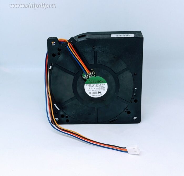 8017873884 Вентилятор PMB1212PLB2-A DC 12V 9.8W 4pin улитка 120x32 Hirschmann — изображение 2