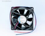 8009102097 8412NH, 8400 N Series Axial Fan, 12 V dc, DC Operation, 79m³/h, 2.1W, 180mA Max, 80 x 80 x 25mm Hirschmann — изображение 8