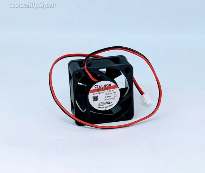 8007035702 MF40202V1-1000U-G99, Вентилятор осевой, 24В DC, 40x40x20мм, подшипник Vapo, 15,04куб.м/ч, 25,5дБА Hirschmann — изображение 2