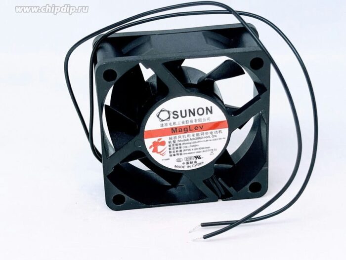 8018972928 Вентилятор SUNON MA2062-HVL GN 230V 80x25 Hirschmann — изображение 2