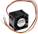 8007764667 9GA0412P3J01, DC Fans DC Axial Fan, 40x40x28mm, 12VDC, High Performance, Low Power, Tachometer, PWM Hirschmann
