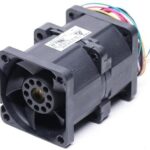 8006125538 GFC0412DS-SM06B0G, Fan Tubeaxial (Dual) 12VDC Square - 40mm L x 40mm H Ball 37.6 CFM (1.05m³/min) 4 Wire Leads per Fan Hirschmann