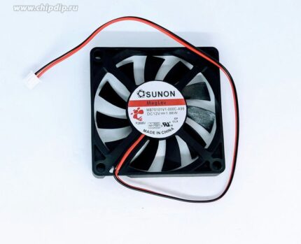 8020471249 Вентилятор Sunon MB70101V1-000C-A99 DC 12V 1.66W 0.14A 70x10 2pin Hirschmann