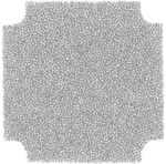 8006055690 09150-M/45, 40mm Sq Fan Replacement Filter Element Foam Hirschmann — изображение 2