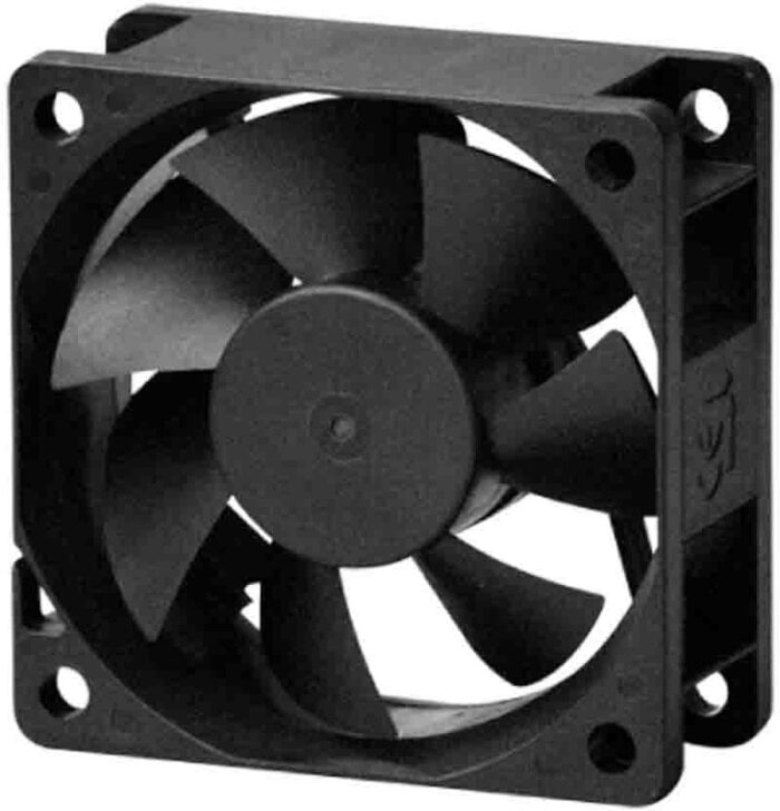 8007034235 EE60251S3-1000U-999, Вентилятор осевой, 12В DC, 60x60х25мм, подшипник скольжения, 27,1куб.м/ч 16,7дБА Hirschmann — изображение 2