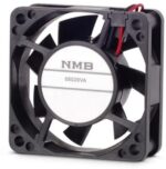 8005930929 06020VA-24Q-CAS-0, Fan Tubeaxial 24VDC Square - 60mm L x 60mm H Ball 24.7 CFM (0.692m³/min) 2 Wire Leads Hirschmann — изображение 2