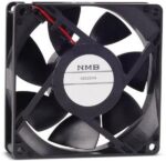8033928693 09225VA-24Q-CA-00, Fan Tubeaxial 24VDC Square - 92mm L x 92mm H Ball 96.4 CFM (2.70m³/min) 2 Wire Leads Hirschmann