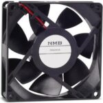 8033928693 09225VA-24Q-CA-00, Fan Tubeaxial 24VDC Square - 92mm L x 92mm H Ball 96.4 CFM (2.70m³/min) 2 Wire Leads Hirschmann