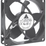 8030843977 AFB0812VHD-A, DC Fans DC Tubeaxial Fan, 80x20mm, 12VDC, Ball Bearing, Lead Wires, Locked Rotor Sensor Hirschmann