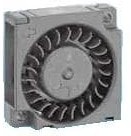 8005931811 BFB0305MA-A, Fan Blower 5VDC Square - 30mm L x 30mm H Ball 1.2 CFM (0.034m³/min) 2 Wire Leads Hirschmann