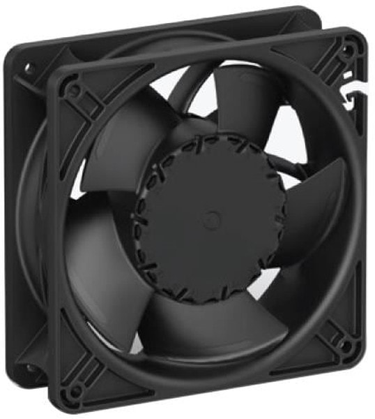 doc028909084 8008017819 8315100143, DC Fans Axial Fan, 120x120x38mm, 12VDC, Tach/PWM, IP10, AF120-00143 12V P/2 6.500 Hirschmann — изображение 1
