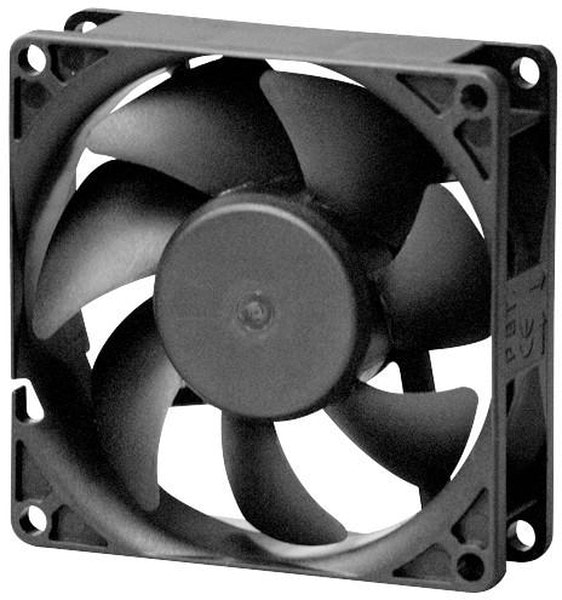 doc029026467 8000619541 MC002716, DC Axial Fan, 12 V, Square, 80 mm, 25 mm, Vapo Bearing, 60 CFM Hirschmann — изображение 1