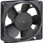 8004985357 5214NM, DC Fans DC Tubeaxial Fan, 127x127x38mm, 24VDC, 110.1CFM, 4.6W, 43dBA, 2750RPM, Ball Hirschmann