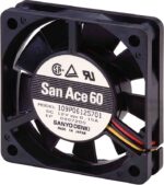 8013282491 Вентилятор Sanyo Denki 109P0624H702 60x15мм 24V 0.06A 2pin Hirschmann — изображение 2