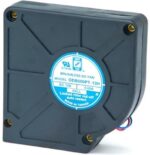 8034068078 ODB600-24HB, Fan Blower 24VDC Square/Rounded - 120.5mm L x 120.5mm H Ball 35.0 CFM (0.980m³/min) 2 Wire Leads Hirschmann — изображение 2